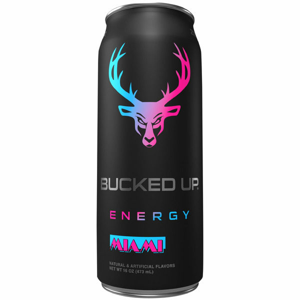 Energy Drinks Bucked Up Miami Energy Drink hero