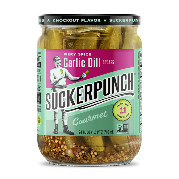 Prepared Meals SuckerPunch Fiery Spice Garlic Dill Spears hero