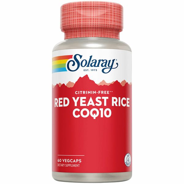 Heart Health Solaray Red Yeast Rice Plus Coq-10 hero