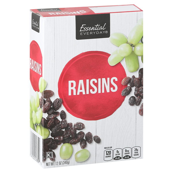 Nuts, Seeds & Dried Fruit Essential Everyday Raisins hero