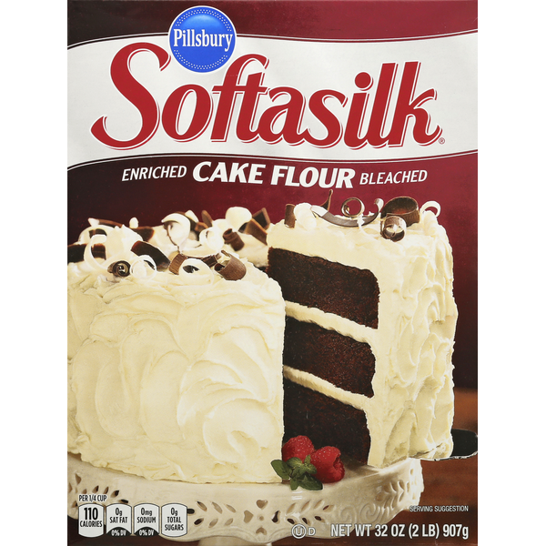 Baking Ingredients Pillsbury Cake Flour, Enriched, Bleached hero