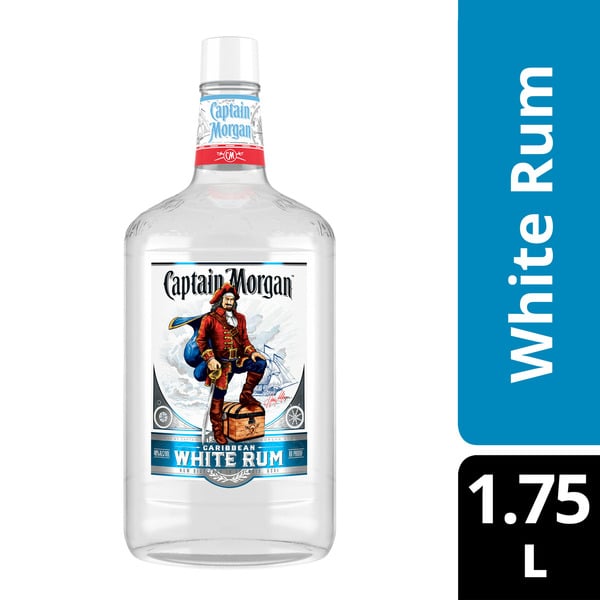 Spirits Captain Morgan White Rum hero