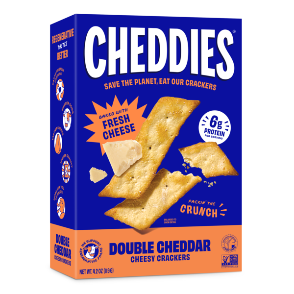 Crackers Cheddies Cheesy Crackers - Double Cheddar hero