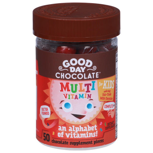 Multi-Vitamins Good Day Chocolate Multivitamin, For Kids hero