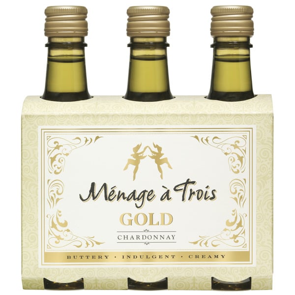 White Wine Ménage à Trois Chardonnay Gold Whi. hero