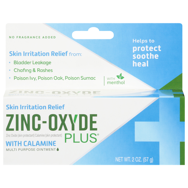 First Aid Zinc-Oxyde Plus Skin Irritation Relief hero