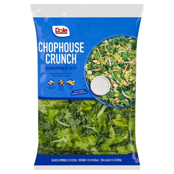 Fresh Vegetables Dole Chopped Kit, Chophouse Crunch hero