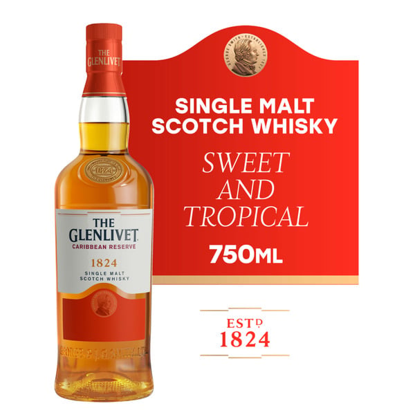 Scotch The Glenlivet Caribbean Reserve Single Malt Scotch Whisky hero