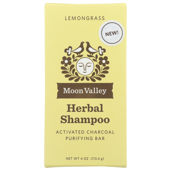 Beauty Moon Valley Organics Bar-Shampoo-Herbal-Lemongrass hero