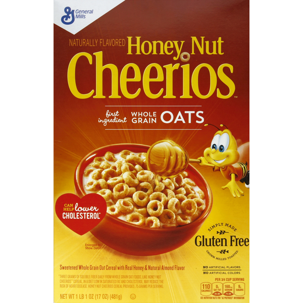 Cereal Cheerios Cereal, Honey Nut hero