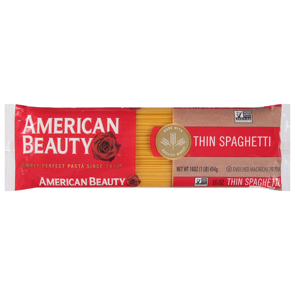 Dry Pasta American Beauty Spaghetti, Thin hero