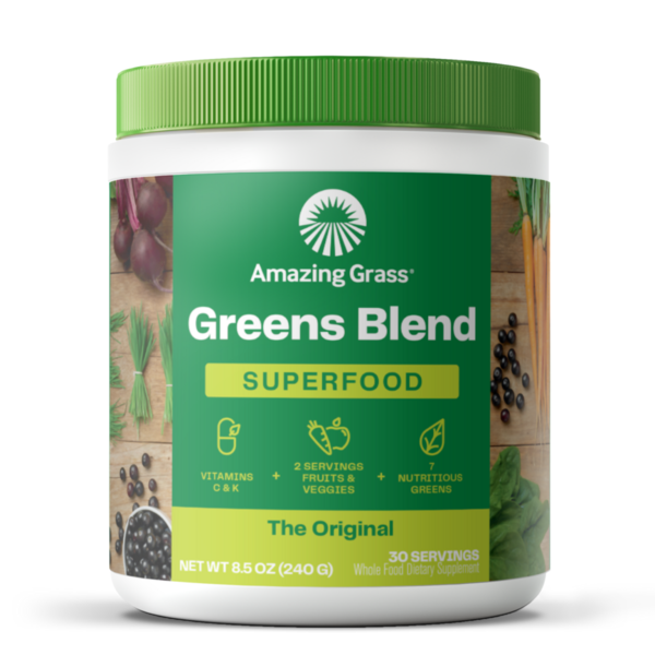 Vitamins & Supplements Amazing Grass Greens Blend, Superfood, Original, 30 Servings hero