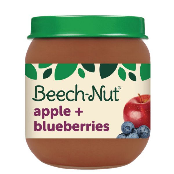 Baby Food & Formula Beech-Nut Apple & Blueberries Baby Food Jar hero