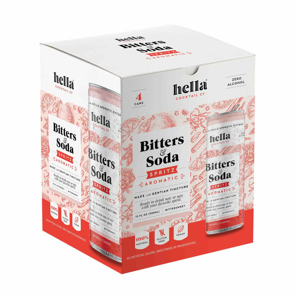 Cocktail Mixes Hella Cocktail Co. ​ Spritz Aromatic Bitters & Soda, Non-Alcoholic hero