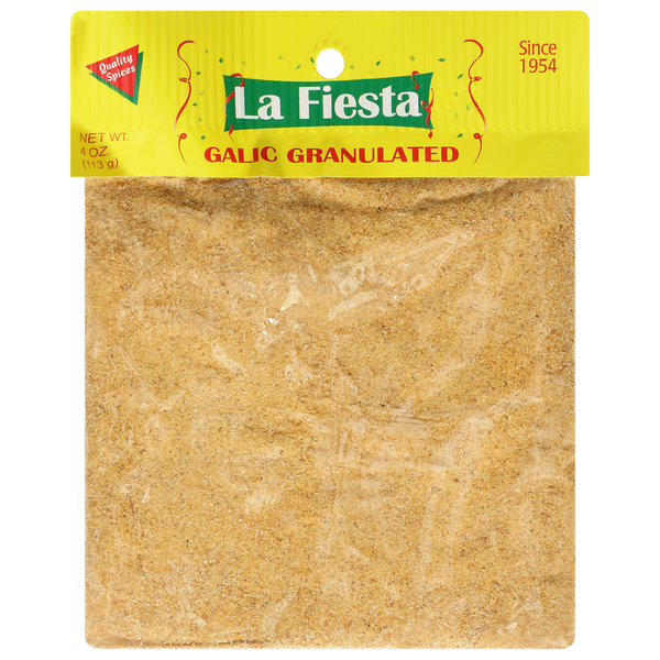 Spices & Seasonings La Fiesta Galic, Granulated hero