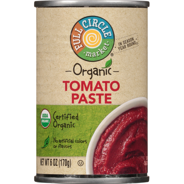 Canned & Jarred Vegetables Full Circle Tomato Paste hero