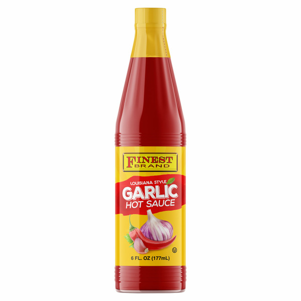 Finest Louisiana Style Garlic Hot Sauce hero