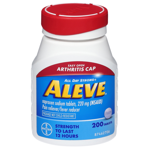 Muscles, Joints & Pain Relief Aleve Pain Reliever/Fever Reducer, Tablets hero