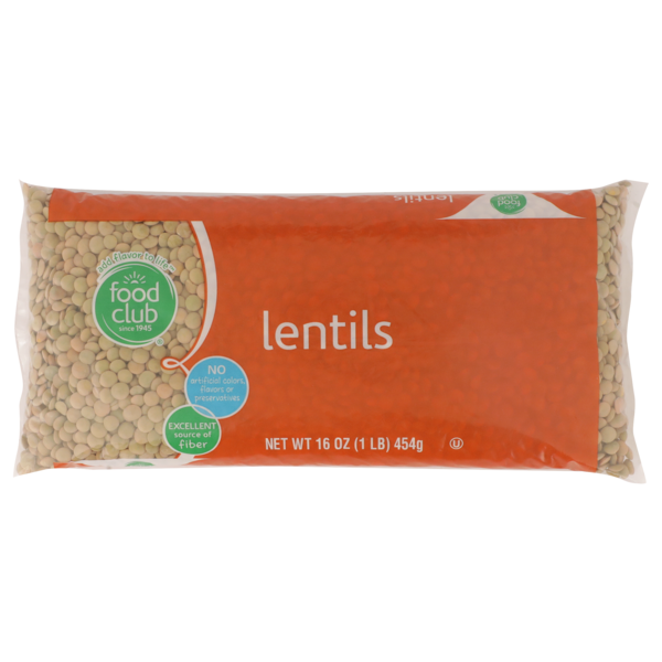 Grains, Rice & Dried Goods Food Club Lentils hero