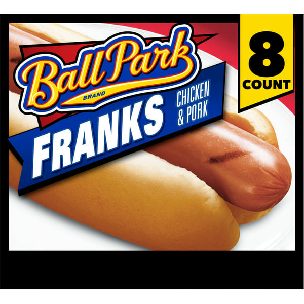 Hot Dogs & Sausage Ball Park Franks, Chicken & Pork hero