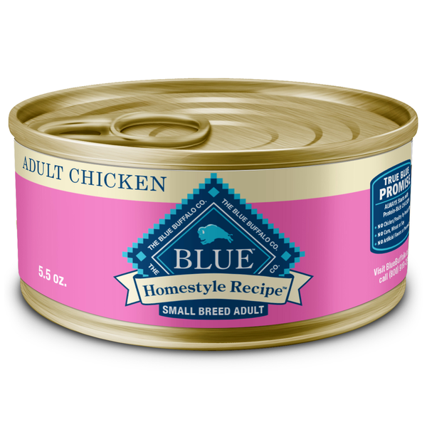 Dog Food & Care Blue Buffalo Homestyle Recipe Natural Adult Small Breed Wet Dog Food, Chicken hero