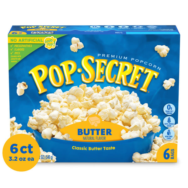 Popcorn & Jerky Pop Secret Butter Microwave Popcorn hero