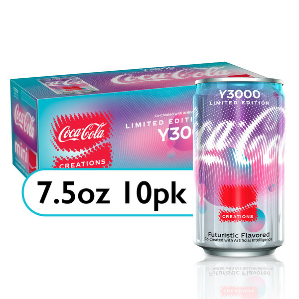 Soft Drinks Coca-Cola Y3000 Soda Mini Cans hero