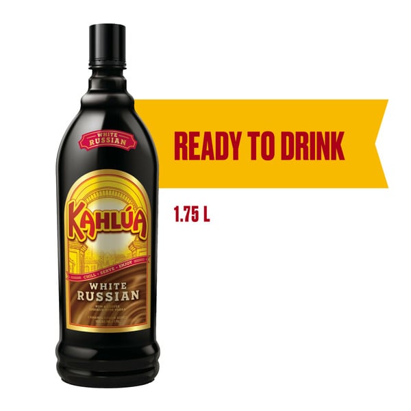 Liqueurs Kahlúa Ready to Drink White Russian with Rum and Coffee Liqueur hero