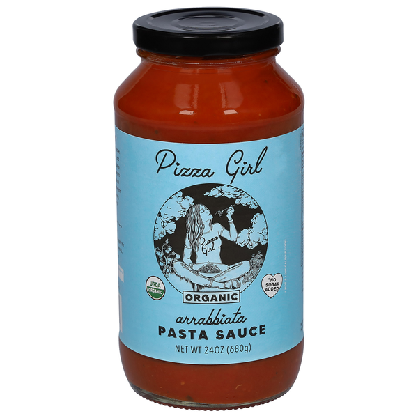 Pasta Sauce Pizza Girl Pasta Sauce, Organic, Arrabbiata hero