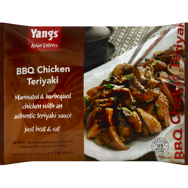 Frozen Meat & Seafood Yangs 5th Taste BBQ Chicken Teriyaki hero