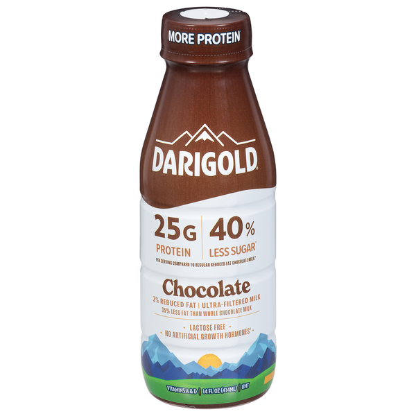 Milk Darigold Milk, 2% Reduced Fat, Ultra-Filtered, Chocolate hero