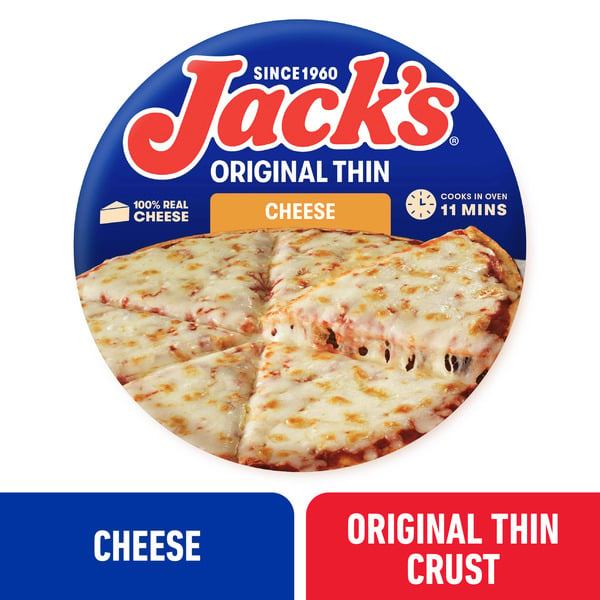 Frozen Pizza Jack's Original Cheese hero