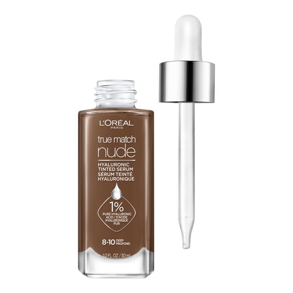 Skin Care L'Oreal Hyaluronic Tinted Serum Foundation Makeup, Deep 8-10 hero