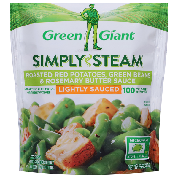 Frozen Produce Green Giant Steamers Lightly Sauced Roasted Red Potatoes, Green Beans & Rosemary hero