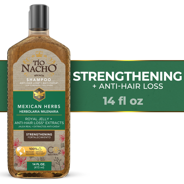 Hair Care Tío Nacho Mexican Herbs Shampoo, Strengthens for Healthy Hair hero