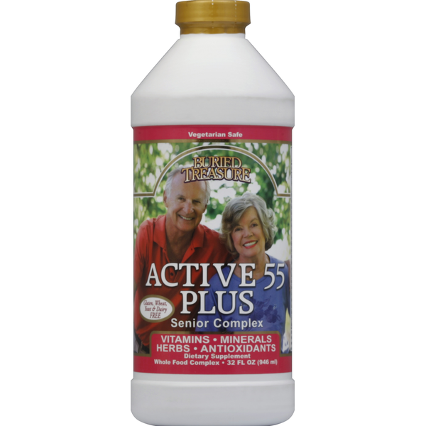 Vitamins & Supplements Buried Treasure Senior Complex, Active 55 Plus hero