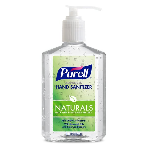 Hand Care PURELL Advanced Hand Sanitizer Naturals with Plant Based Alcohol hero