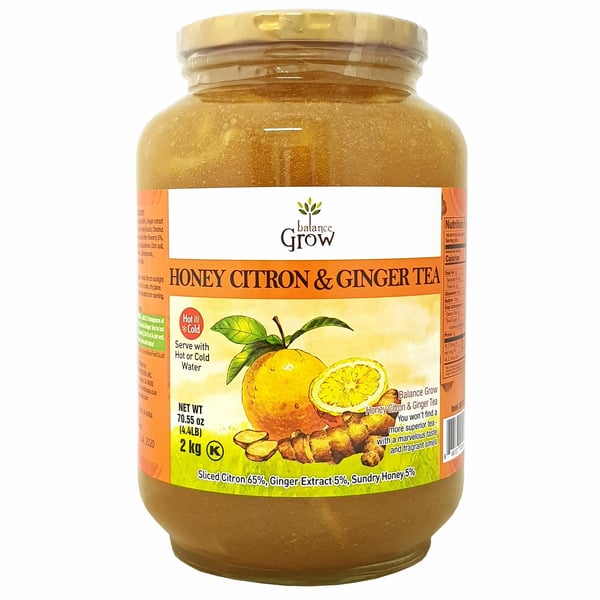 Tea Balance Grow Honey Citron & Ginger Tea 70.55 Oz (4.41 Lbs) hero