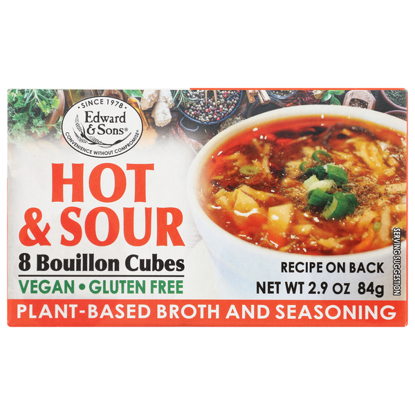 Spices & Seasonings Edward & Sons Bouillon Cubes hero