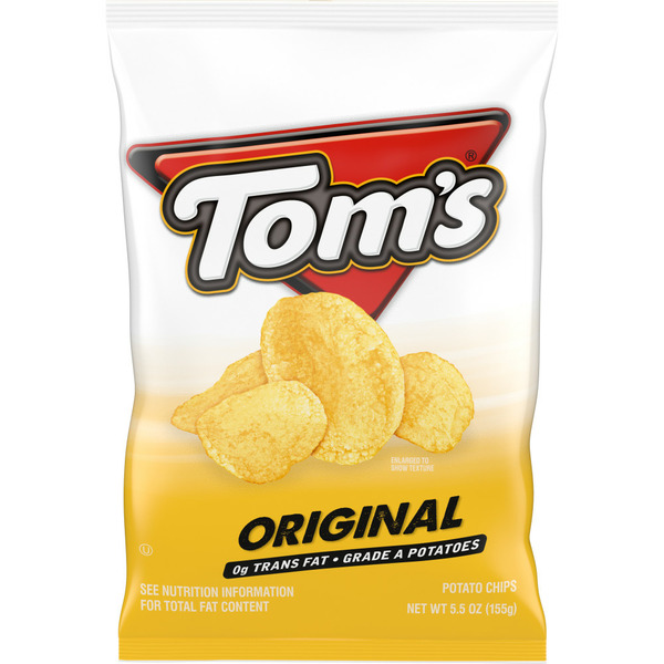 Chips & Pretzels Tom's Original Potato Chips hero