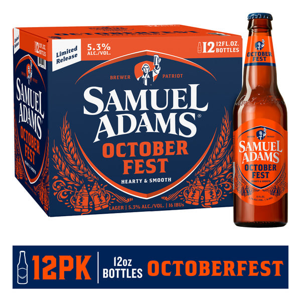 Beers & Coolers Samuel Adams Seasonal Beer hero