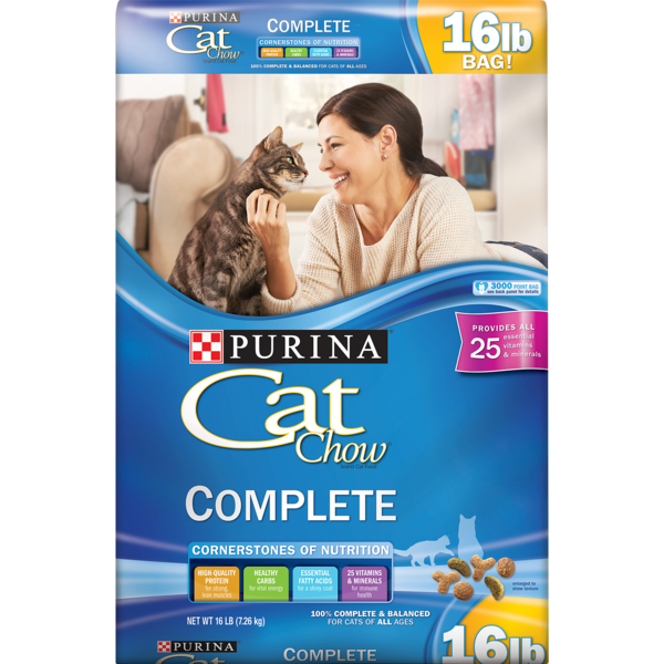 Cat Food & Care Purina Cat Chow High Protein Dry Cat Food, Complete hero