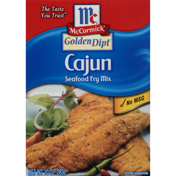 Spices & Seasoning McCormick® Golden Dipt® Cajun Style Seafood Fry Mix hero