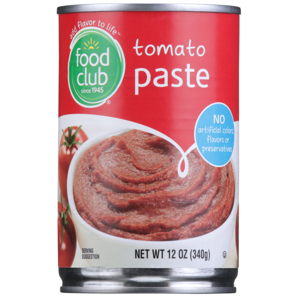 Canned & Jarred Vegetables Food Club Tomato Paste hero