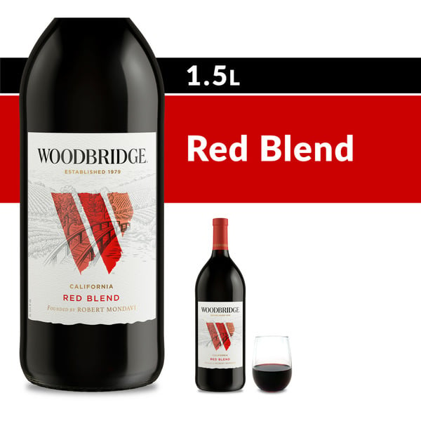 Red Wines Woodbridge Red Blend Red Wine Bottle hero