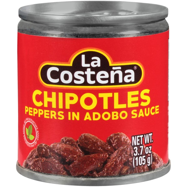 Canned & Jarred Vegetables La Costeña Chipotle Peppers in Adobo Sauce hero