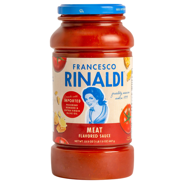 Pasta Sauce Francesco Rinaldi Sauce, Meat Flavored hero