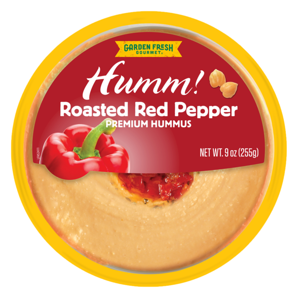 Fresh Dips & Tapenades Garden Fresh Gourmet Humm! Roasted Red Pepper Hummus hero