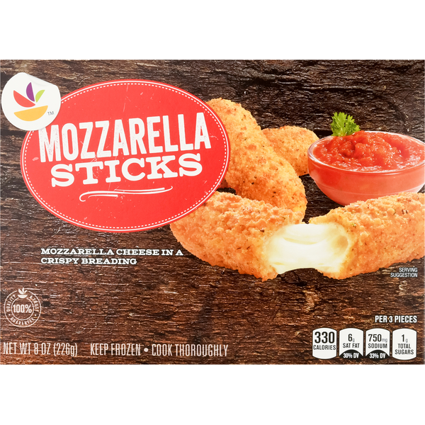 Prepared Meals Store Brand Mozzarella Sticks hero