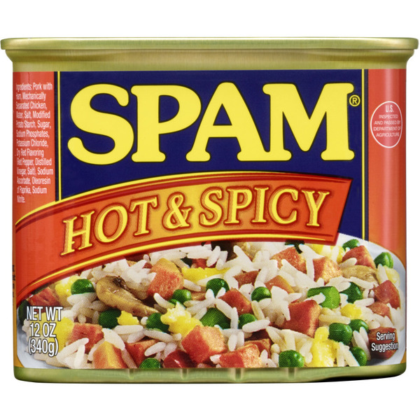 Canned Meat & Seafood SPAM Hot And Spicy hero